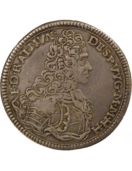 Malte Raymond Despuig 2 scudi Argent 1738