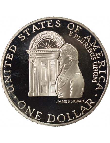 USA White House 1 dollar Argent 1992 W West Point