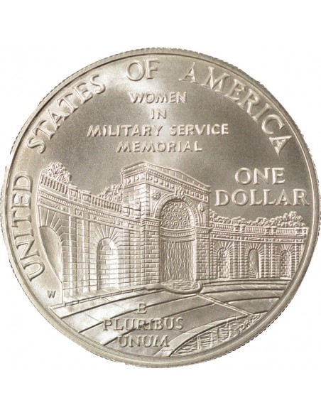 USA Service Militaire Féminin 1 dollar Argent 1994 W West Point