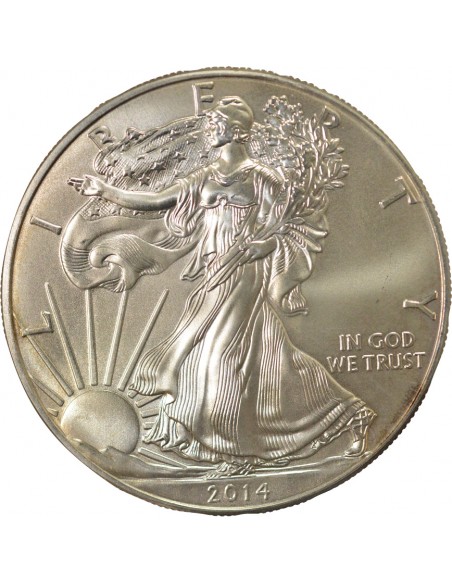 USA Silver Eagle 1 dollar Argent 2014