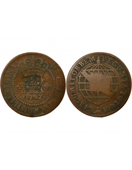 Brésil Jean VI du Portugal 40 reis Cuivre 1809