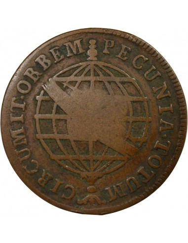 Brésil Jean VI du Portugal 40 reis Cuivre 1809