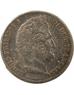 Louis-Philippe Ier 1/4 franc Argent 1833 A - Paris 2