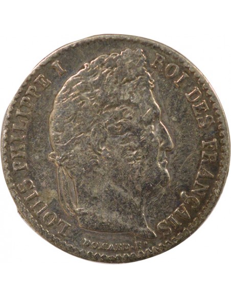 Louis-Philippe Ier 1/4 franc Argent 1833 A - Paris