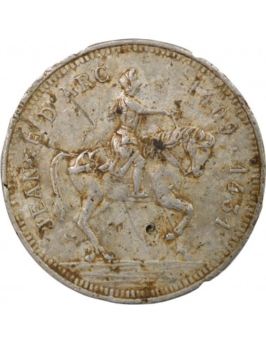 Inauguration  Jeton Aluminium 1898 A Paris