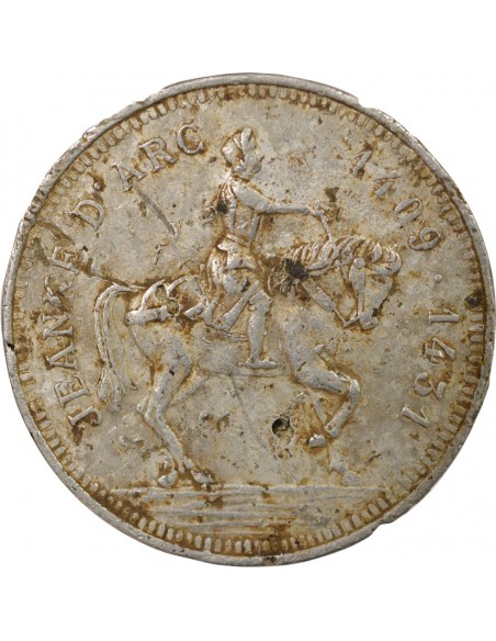 Inauguration  Jeton Aluminium 1898 A Paris