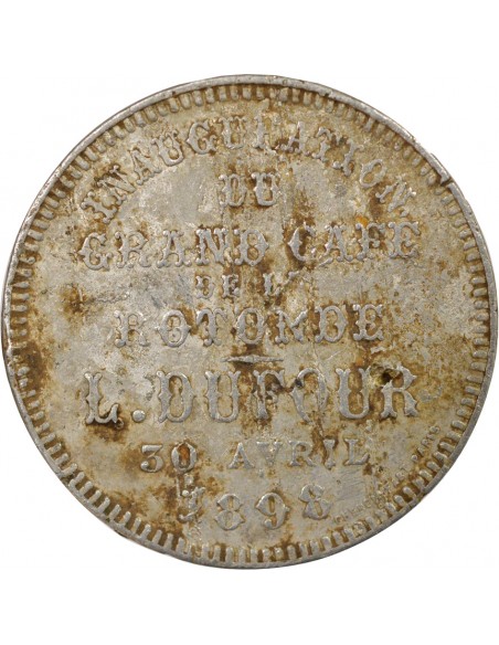 Inauguration  Jeton Aluminium 1898 A Paris