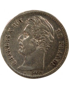 Charles X 1/4 franc Argent 1830 A - Paris 2