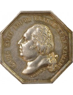 Louis XVI Académie Royale de Médecine Jeton Argent 12.54 2