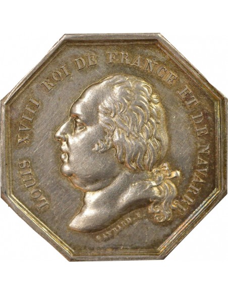 Louis XVI Académie Royale de Médecine Jeton Argent 12.54