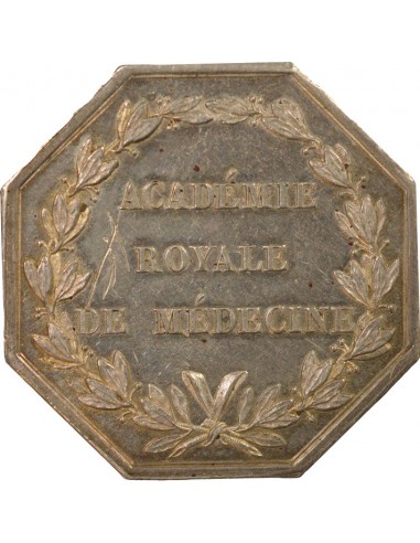 Louis XVI Académie Royale de Médecine Jeton Argent 12.54