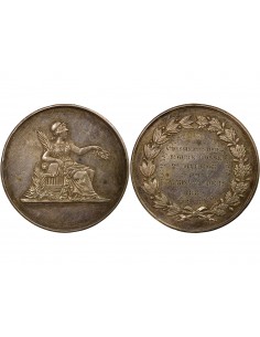 Ecolé de Dessin Jeton Argent 1889