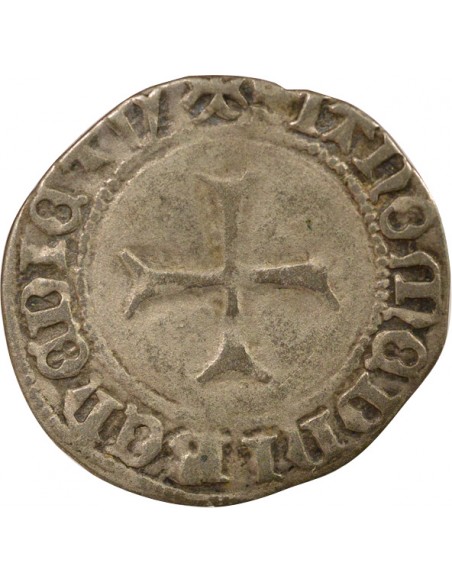 Jean V dit le Sage A La Targe Blanc à la Targe Billon 1434-1442 Vannes