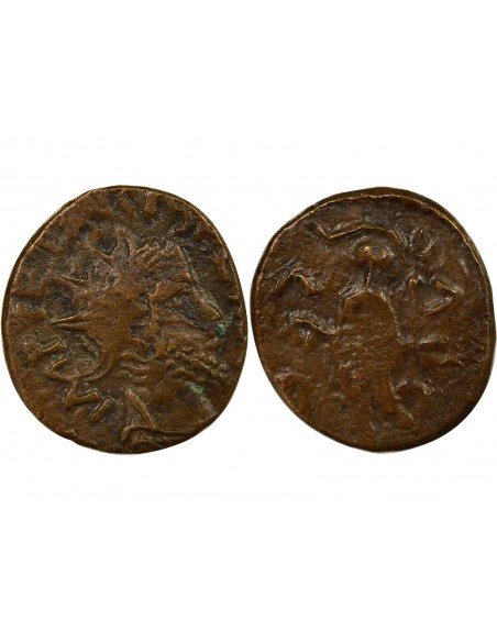 Gaule Tétricus Ier Au nom de Tetricus 1 minimi Cuivre Fin IIIe Siècle