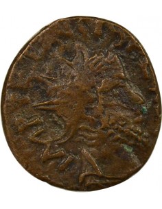 Gaule Tétricus Ier Au nom de Tetricus 1 minimi Cuivre Fin IIIe Siècle 2