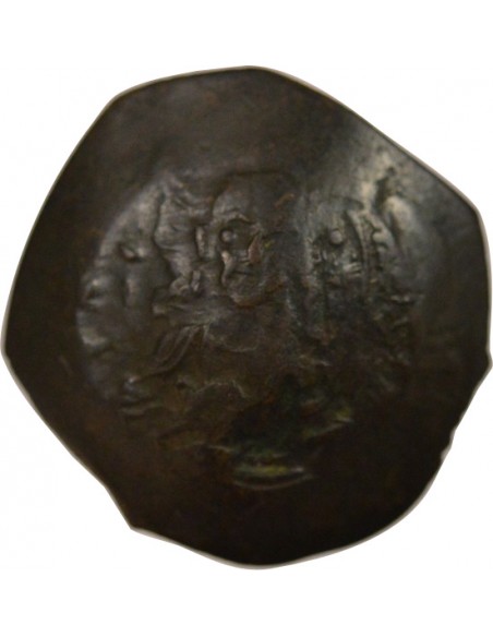 Empire Byzantin Alexis III 1 follis Bronze 1195-1203 Constantinople