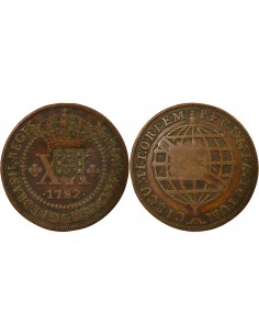 Brésil Jean VI du Portugal 40 reis Cuivre 1809