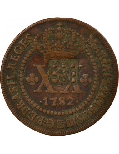 Brésil Jean VI du Portugal 40 reis Cuivre 1809