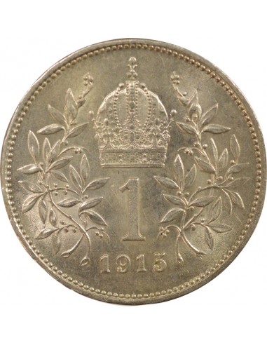 Roi de Hongrie 1 corona Argent 1915