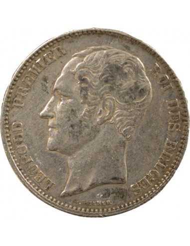 5 francs Argent 1849 B. Bruxelles
