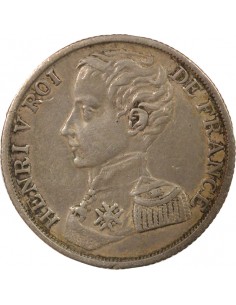 Henri V 1 franc Argent 1831  - 2
