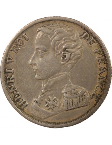 Henri V 1 franc Argent 1831  -