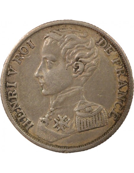 Henri V 1 franc Argent 1831  -