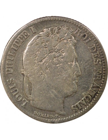 Louis-Philippe Ier 1 franc Argent 1834 B Rouen