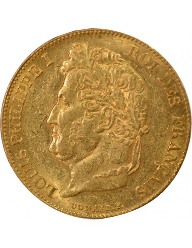 Louis-Philippe Ier Domard Type 20 francs Or 1839 A - Paris