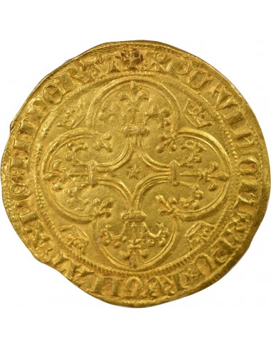 Charles VI A la Couronne Ecu d'or à la couronne Or 1388-1411