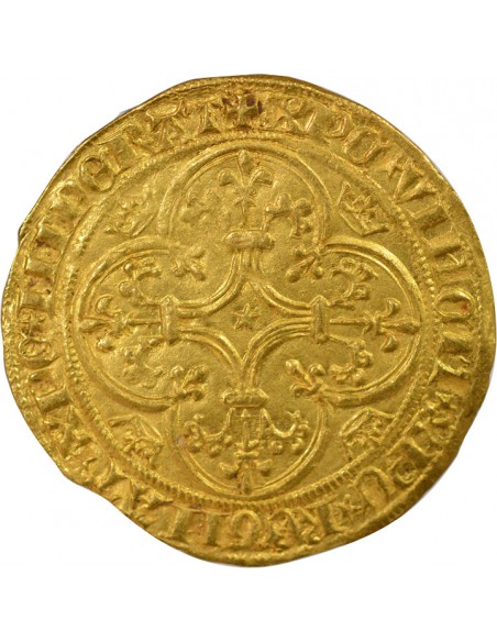 Charles VI A la Couronne Ecu d'or à la couronne Or 1388-1411