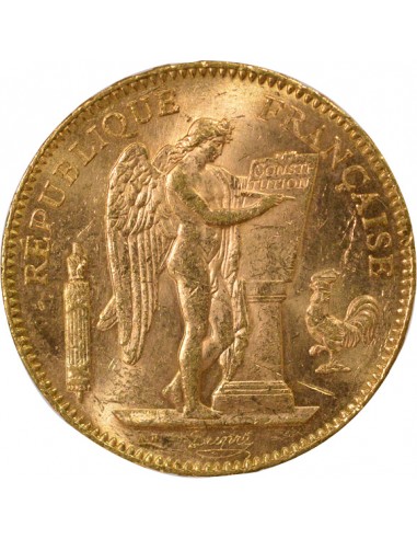 50 francs Or 1904 A - Paris