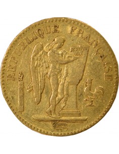 IIe République 20 francs Or 1849 A - Paris 2