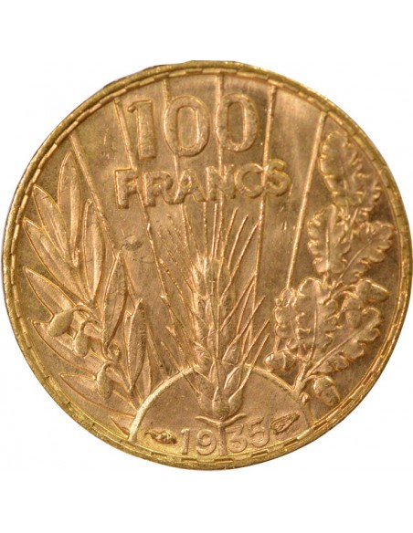 100 francs Or 1935 A Paris