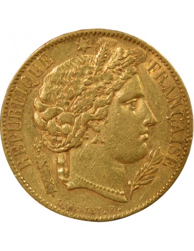 Céres - Demeter 20 francs Or 1850 A - Paris