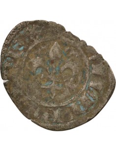 Philippe VI de Valois 2e Type double parisis Billon 1341-1346 2