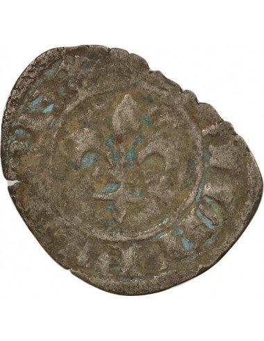 Philippe VI de Valois 2e Type double parisis Billon 1341-1346