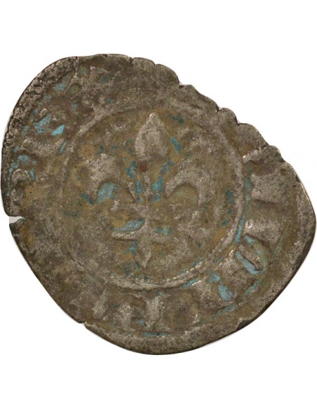 Philippe VI de Valois 2e Type double parisis Billon 1341-1346