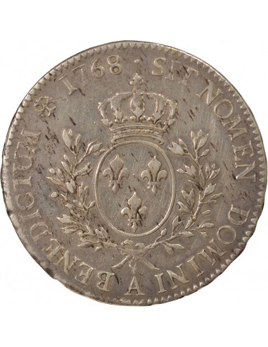 Louis XV Au Bandeau ecu Argent 1768 A - Paris