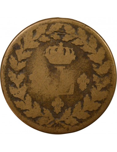 Poids Léger 1 décime Bronze 1815 BB Strasbourg