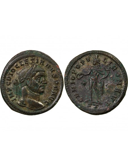DIOCLETIEN - FOLLIS 295 / 296 TICINUM