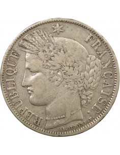 5 Francs Argent 1850 A Paris 2