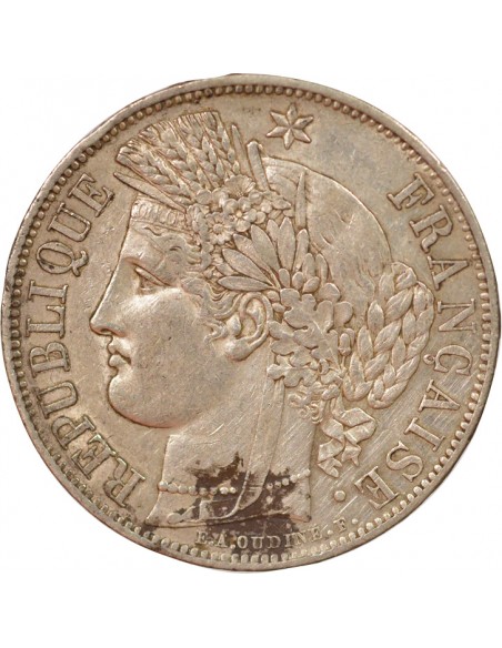 5 Francs Argent 1849 A Paris