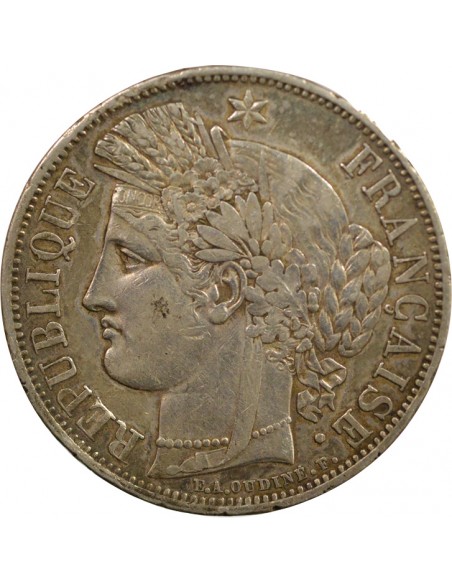 5 Francs Argent 1849 A Paris