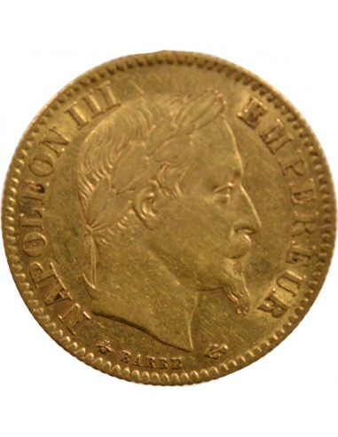 Napoléon III 10 francs Or 1868 A Paris