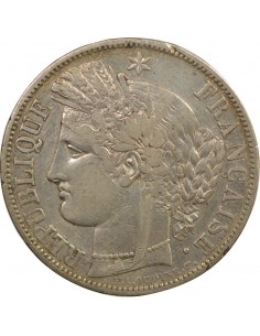 5 Francs Argent 1849 A Paris 2