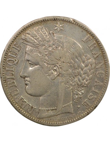 5 Francs Argent 1849 A Paris