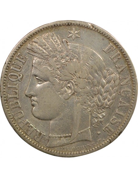 5 Francs Argent 1849 A Paris