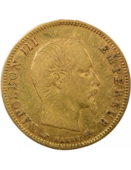 5 Francs Or 1856 A Paris
