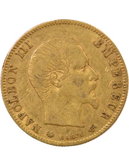 5 Francs Or 1860 BB Strasbourg